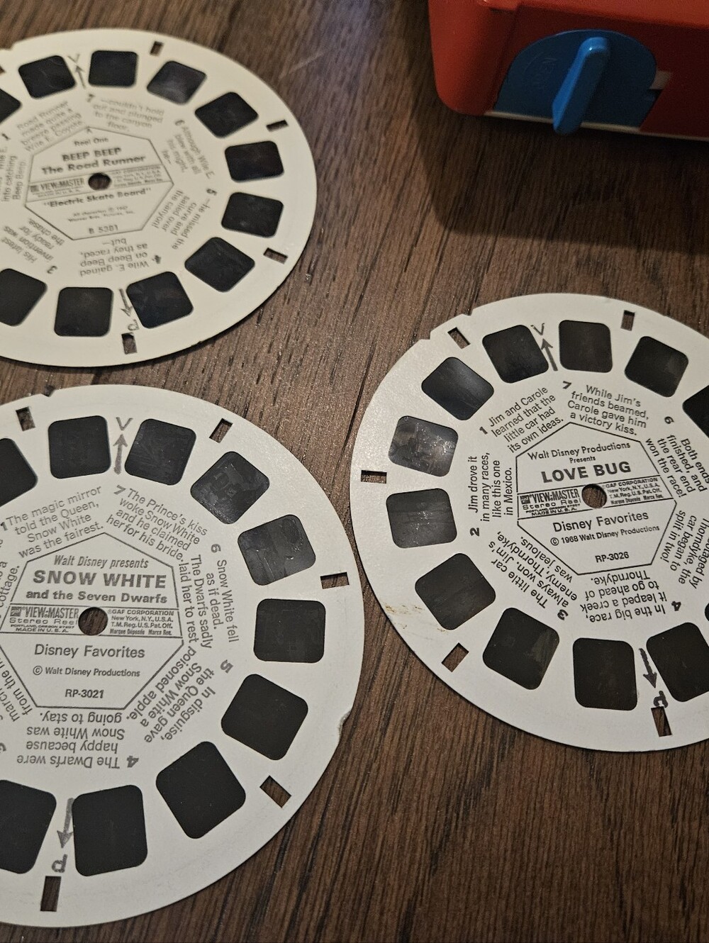 GAF VIEW-MASTER Viewer And Talking Viewmaster (Doesn't Work) With Reels Used . - Picture 3 of 12